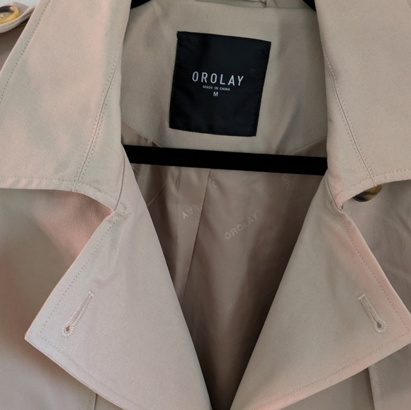 EUC Orolay trench coat - Picture 7 of 10